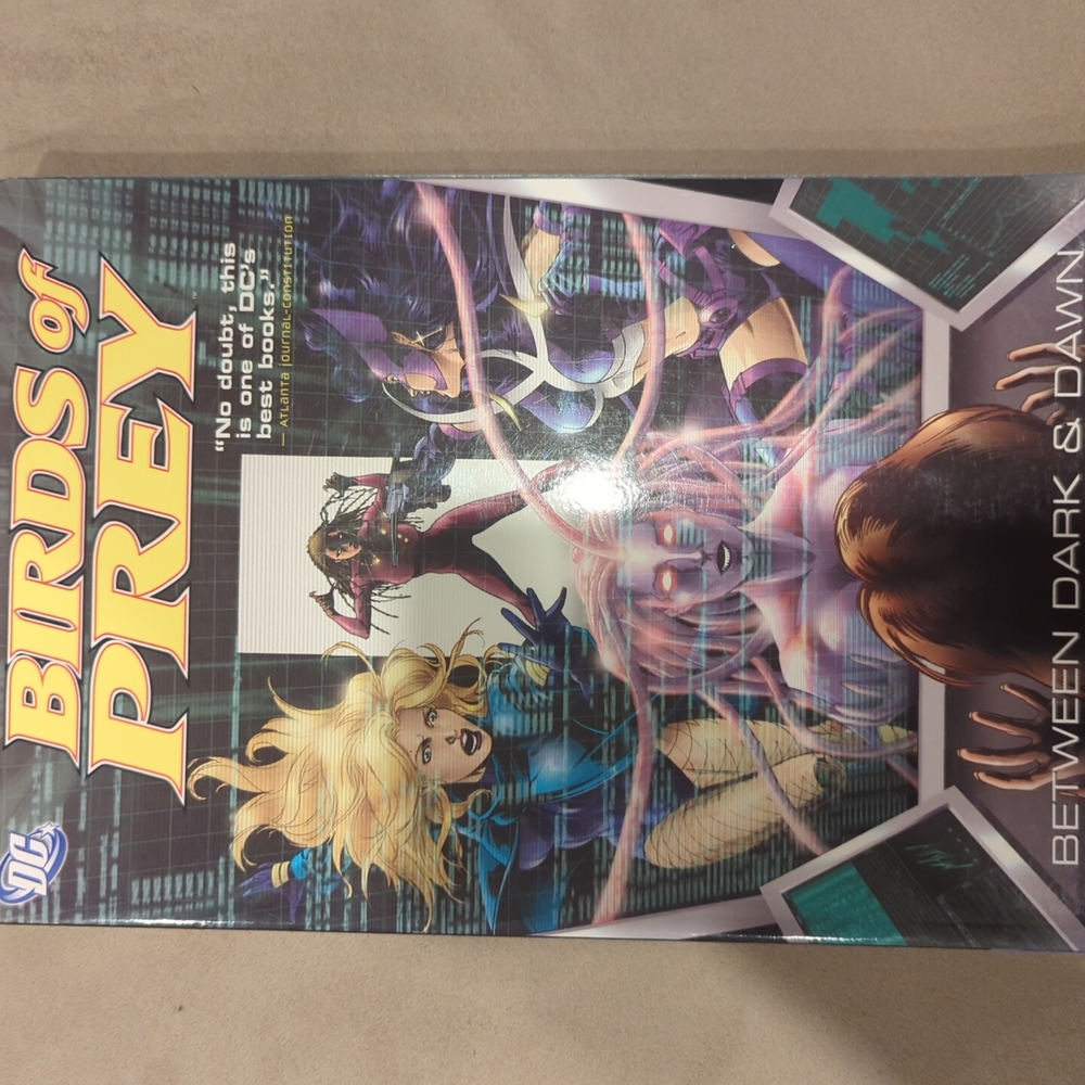 DC Comics Purple and Blue Graphic Novel